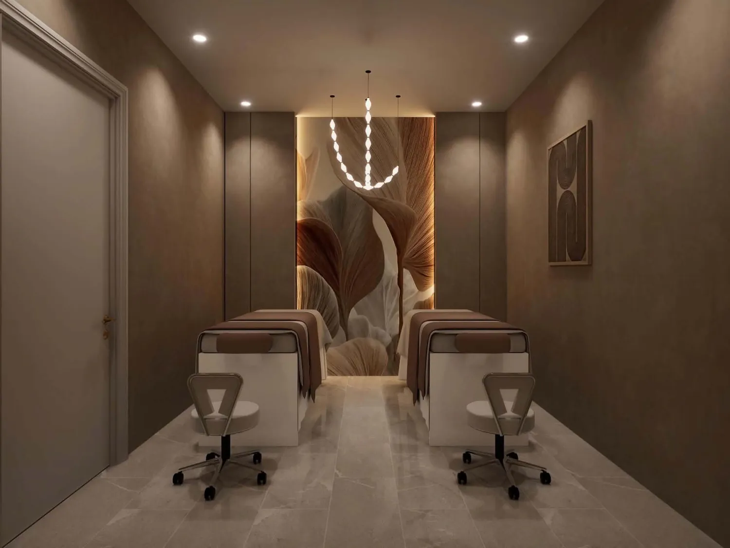 Facials and skin care room