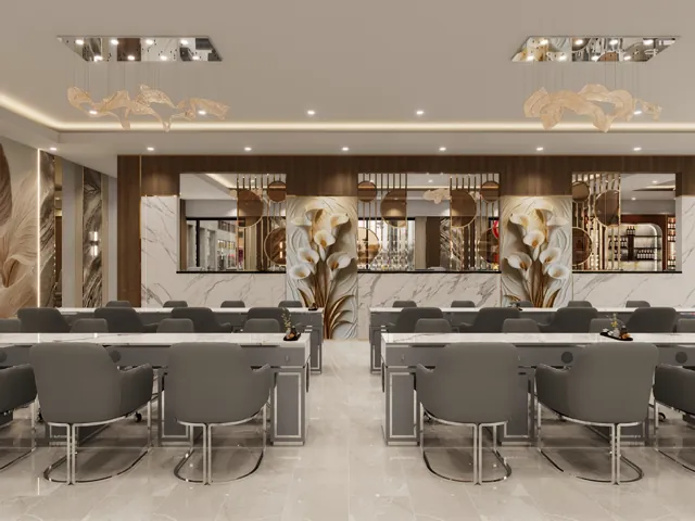 Luxury nail services
